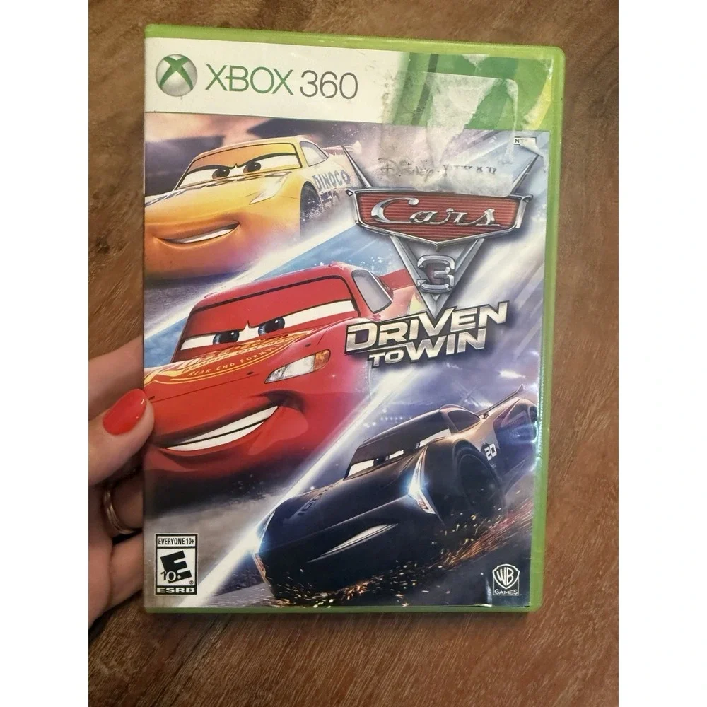 Cars 3: Driven to Win - Microsoft Xbox 360 Complete W/ Manual Racing
